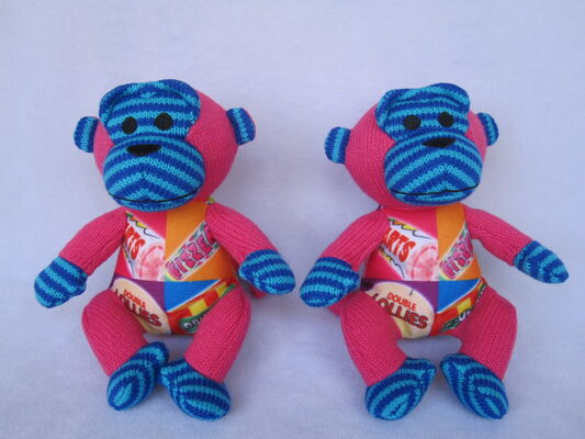 9inch Lovely Knitted Monkey Stuffed Animal Plush Toy For Promotion Gifts