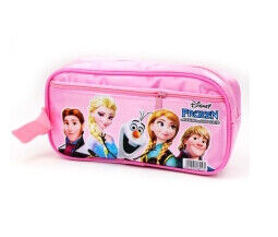 Frozen Ana Elsa Cartoon Plush Pencil Case Pouch Animal Zipper Pencil Pouch