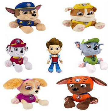 Fashion Cartoon Paw Patral Plush Stuffed Toys 20cm For Crane Vending Toy Machine