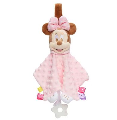 Cute and Lovely Baby comfort blanket with soft toy 35*35cm