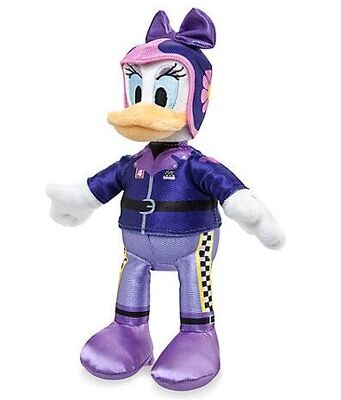 12 Inch Disney Roadster Racers Cars Daisy Duck Stuffed Animal For 3+ Childrens