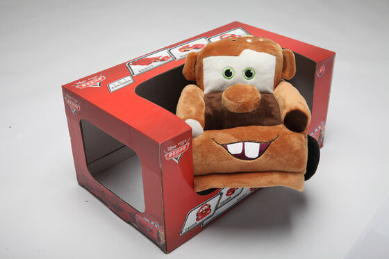Red Original Disney Roadster Racers Cars Toys 3 Stuffed Cartoon Plush Toys For Baby Playing