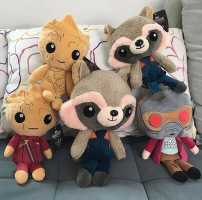 8 inch Guardians of the Galaxy Cartoon Plush Toys For Crane Vending Toy Machine