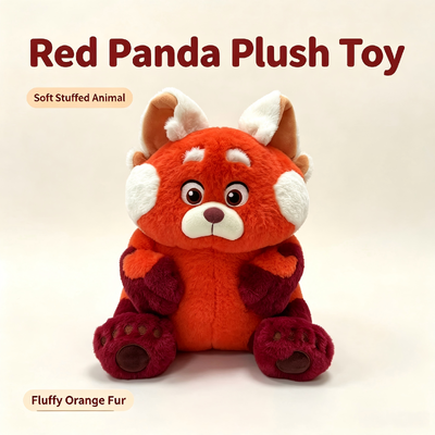 ของขวัญเด็กและนักสะสม ตุ๊กตาหมีแพนด้าแดง Mei Mei / Red Panda Mei