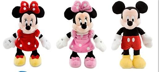 Original Disney Classic Mickey Family Plush Toys 22cm