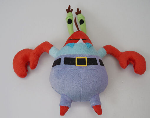 The SpongeBob Family Full Set Cartoon Stuffed Toys , Pink / Green / Red / Yellow