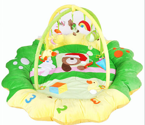 Sunflower Kids Play Gyms Baby Activity Play Gym in Orange , Green , Rose
