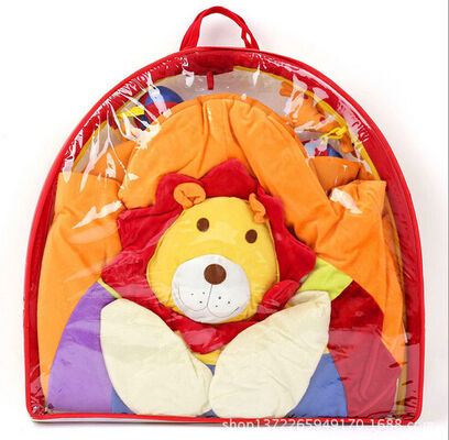Orange Lion Baby Play Gyms / Baby Musical Play Gym Professional