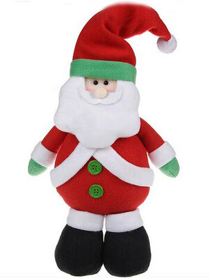 Cute Christmas Stuffed Santa Doll Snowman Plush Toy for Children