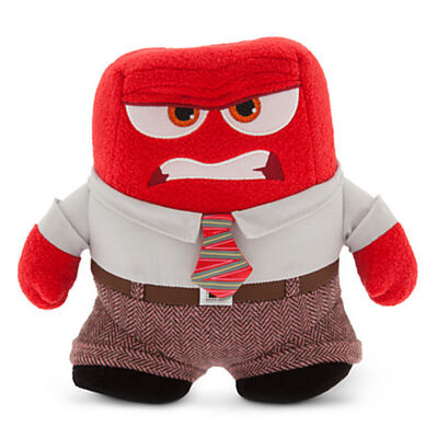 9inch Inside Out Disney Cartoon Stuffed Plush Toys Embroidery Anger