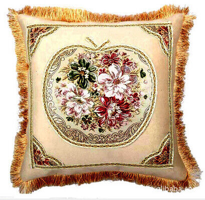 Antique Europe Style Sofa Cushions And Pillows for Car / Bed in Brown