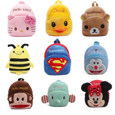 Lovely Cartoon Superman Kids School Backpacks Personalized For Promotion Gifts