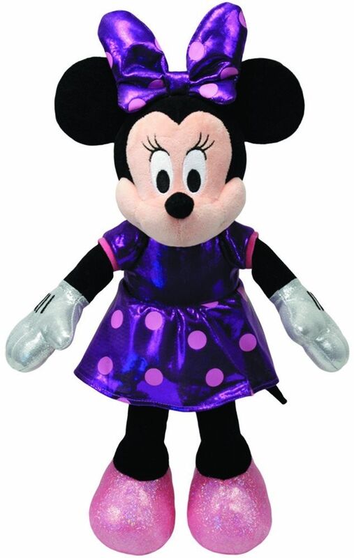 Purple and Red Disney Original Purple Minnie Mouse Super Soft Material