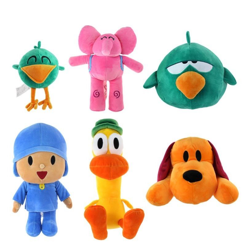 Lovely Small Cartoon Pocoyo Stuffed Plush Toys For Promotion 20cm