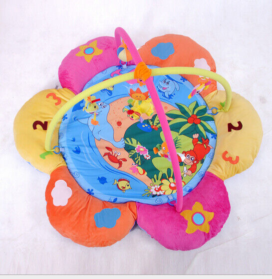 Wonderful Seabeach Infant Play Gym and Mats 120cm*120cm*60cm