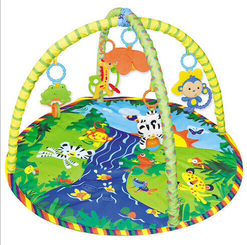 Tropical Baby Activity Gyms Happy Garden Baby Play Gym And Mat Activity Toy And Floor Soft Foam Toddler Child