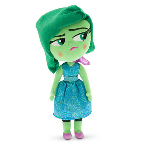Lovely Disney Inside Out Disgust Soft Dolls Cartoon Plush Toys For Collection